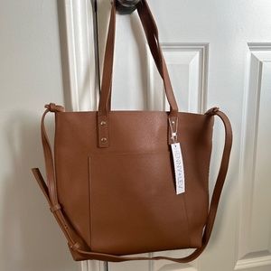 Henny + Lev Vegan Leather Tote Bag